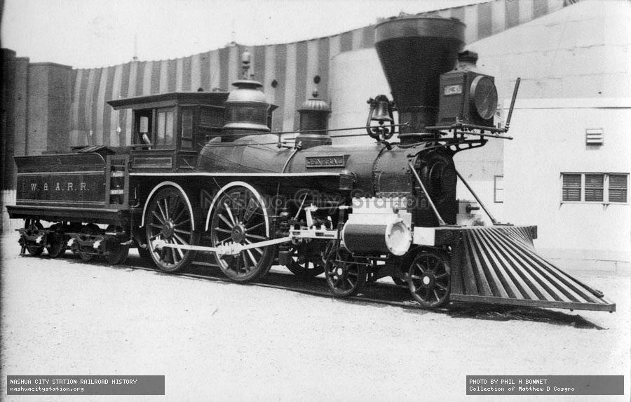 Postcard: Western & Atlantic Railroad #3, "General"